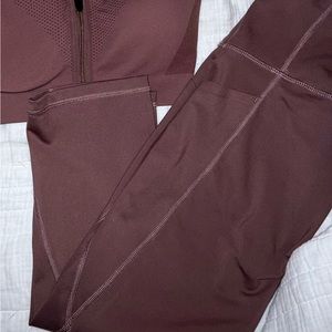 brown old navy workout leggings